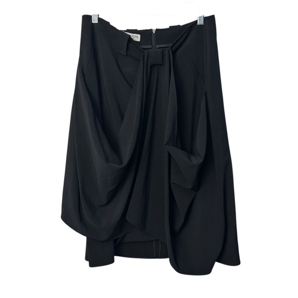 Ivan Grundahl Copenhagen Black Draped Skirt
